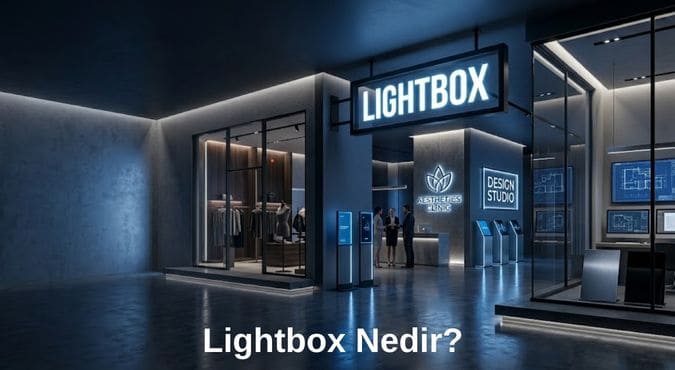 Lightbox Nedir? LED aydınlatmalı tabela sistemidir. Mağaza, klinik ve ofisler için modern ve dikkat çekici bir reklam çözümüdür.